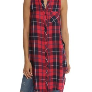 Rails Plaid Jordyn Button-Down Tunic